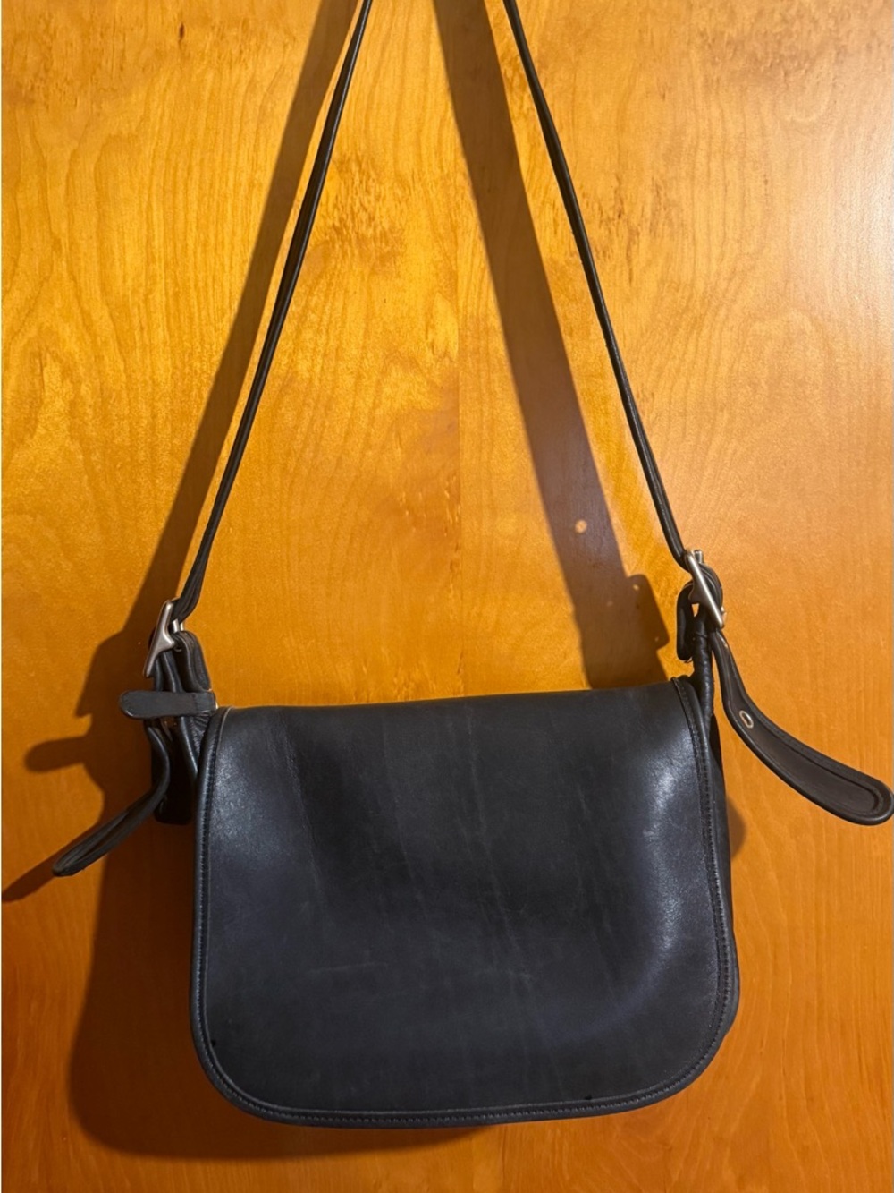 Vintage Coach 9951 /Patricia in Black Leather